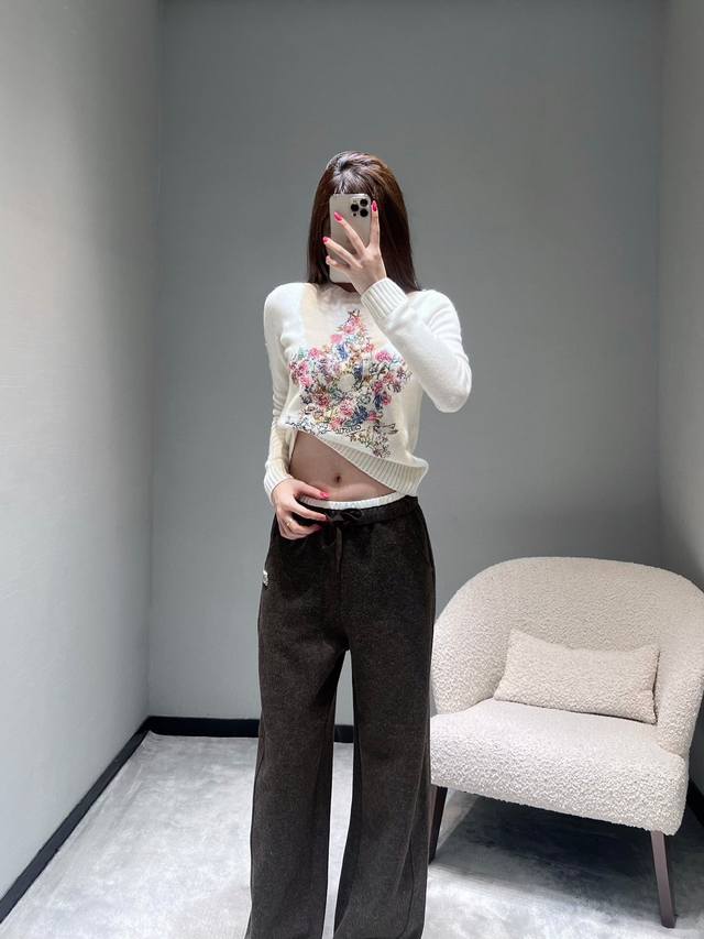 25新款弯刀裤子新款宽松显瘦巨好看垂感拖地香蕉裤十拿十补Sml