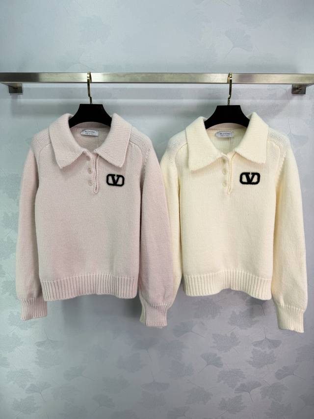 Va*25秋冬新款翻领针织衫，柔软舒适，超适合秋冬穿2色3码Sml T226B.