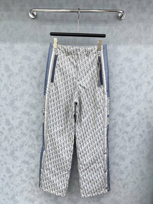 爆款现货 原单品质 Dio*｜25秋冬新品提花棉裤 代购爆款 滑雪系列单品 保暖奢华感十足 精致提花设计！云朵般柔软的舒适感Yyds！ 可甜可盐气质少女风！ 下