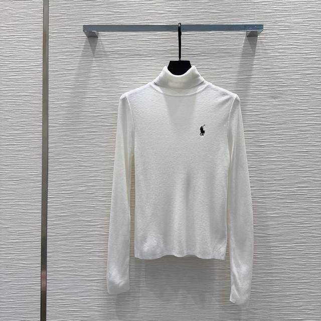 pol*O 2025Fw新款高弹力羊毛打底衫 高级大气 柔软弹力很舒服 满满的穿搭高级感 创新面料 轻盈柔软 实物非常赞！紧身显身材 上身洋气百搭，穿搭好看 脱