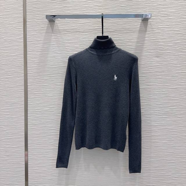 pol*O 2025Fw新款高弹力羊毛打底衫 高级大气 柔软弹力很舒服 满满的穿搭高级感 创新面料 轻盈柔软 实物非常赞！紧身显身材 上身洋气百搭，穿搭好看 脱