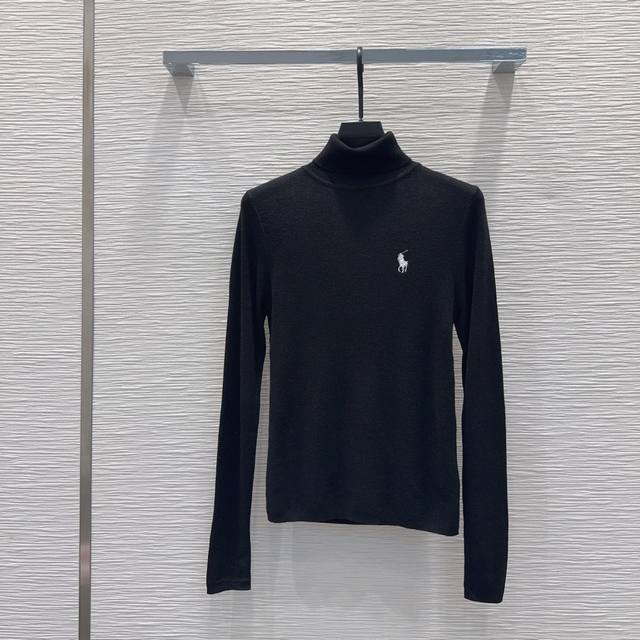 pol*O 2025Fw新款高弹力羊毛打底衫 高级大气 柔软弹力很舒服 满满的穿搭高级感 创新面料 轻盈柔软 实物非常赞！紧身显身材 上身洋气百搭，穿搭好看 脱