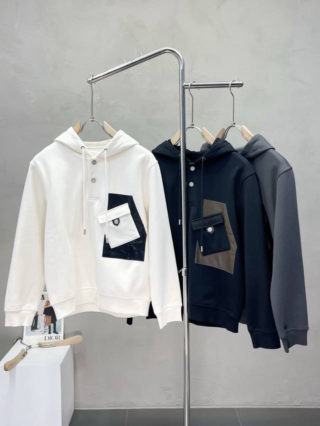 HermèS爱马仕独家专供新款原单男士休闲秋冬卫衣 高端定制 高端版本 时尚百搭爆款进口面料 手感超柔软细腻 穿着亲肤舒适 保暖舒适 高端精品 代工厂p精细做工