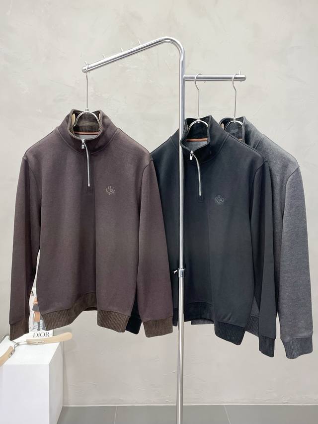 Lp-Loro piana诺悠翩雅独家专供新款原单男士休闲秋冬卫衣 高端定制 高端版本 时尚百搭爆款进口面料 手感超柔软细腻 穿着亲肤舒适 保暖舒适 高端精品