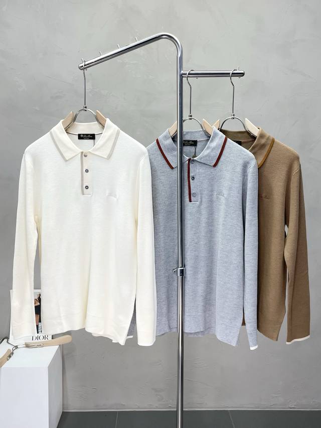 Lp-Loro piana诺悠翩雅独家专供最新时尚秋冬毛衣，经典设计感与颜值爆棚的外套，品质更是无法挑剔品控可以直接入手，不容过错的高端臻品！通过细节图片便可感