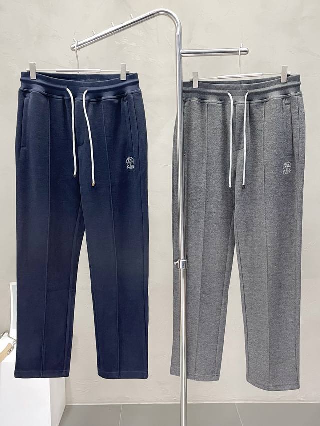 Bc-Brunello Cucineli 布鲁内洛 库奇内利独家专供新款休闲裤 高端版本！专柜定制面料 透气舒适度高，细节无可挑剔，品牌元素设计理念，体现高品质