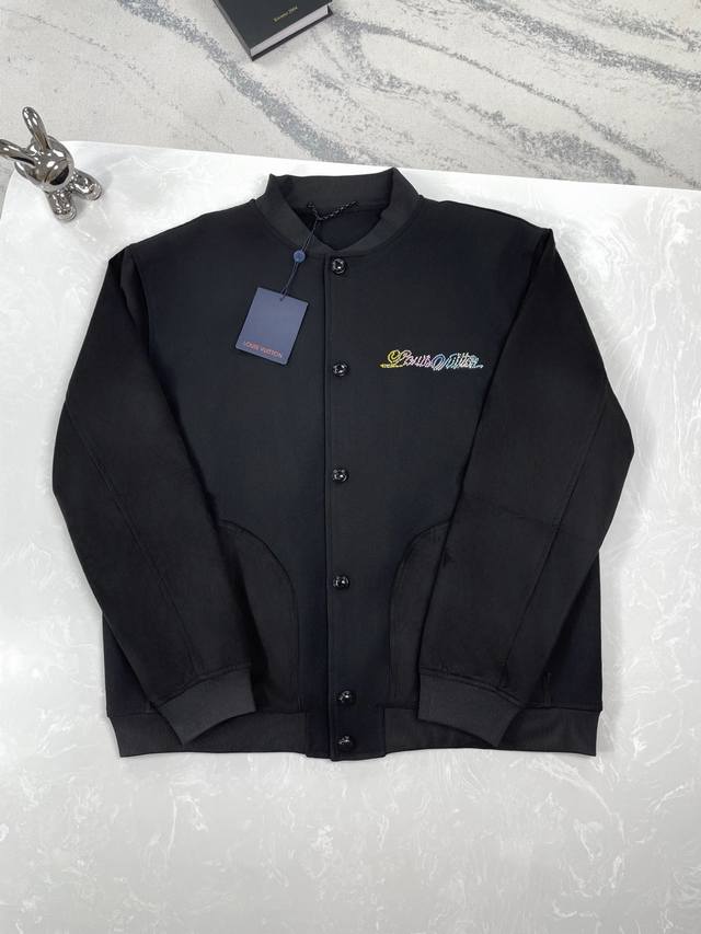 高版本 Louis Vuitton-路易威登-25Ss新款字母烫钻刺绣棒球服夹克外套 Size:Xs-L