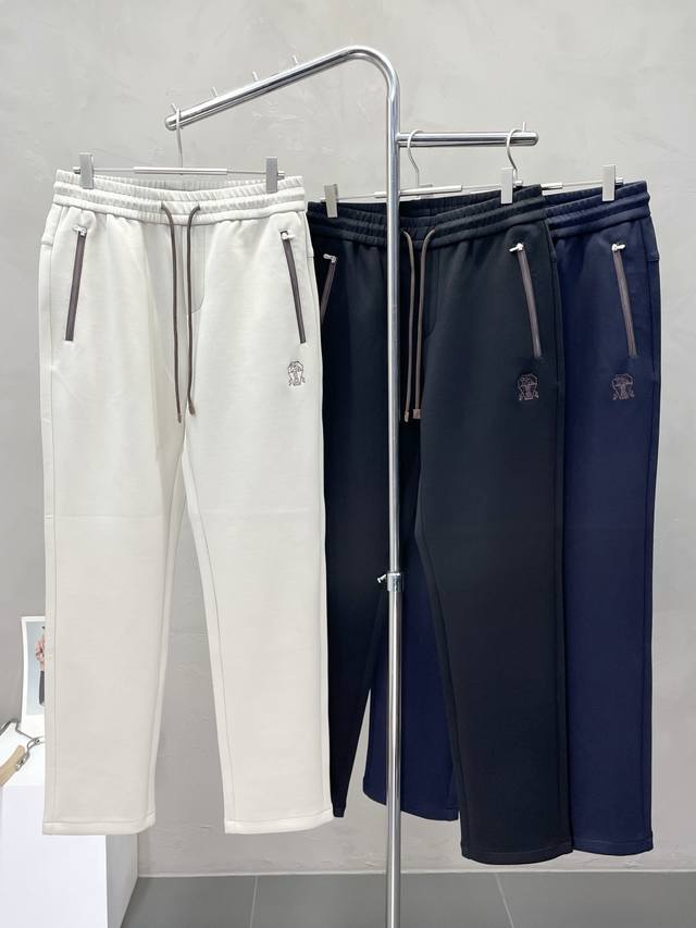 Bc-Brunello Cucineli 布鲁内洛 库奇内利 独家专供新款 休闲裤 高端版本！专柜定制面料 透气舒适度高，细节无可挑剔，品牌元素设计理念，体现高