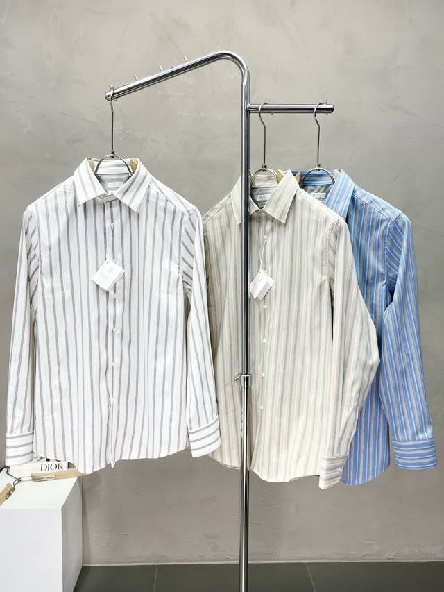 Bc-Brunello Cucineli 布鲁内洛 库奇内利独家专供春夏新款原单男士休闲衬衫 高端定制 高版本 时尚百搭爆款原版进口面料 领口衣摆 Logo图案