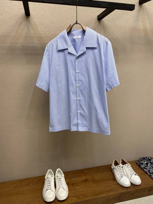 Givenchy、纪梵希25 Ss 条纹印花Logo衬衫 条纹全棉料 顶级版本 尺码：S-Xl