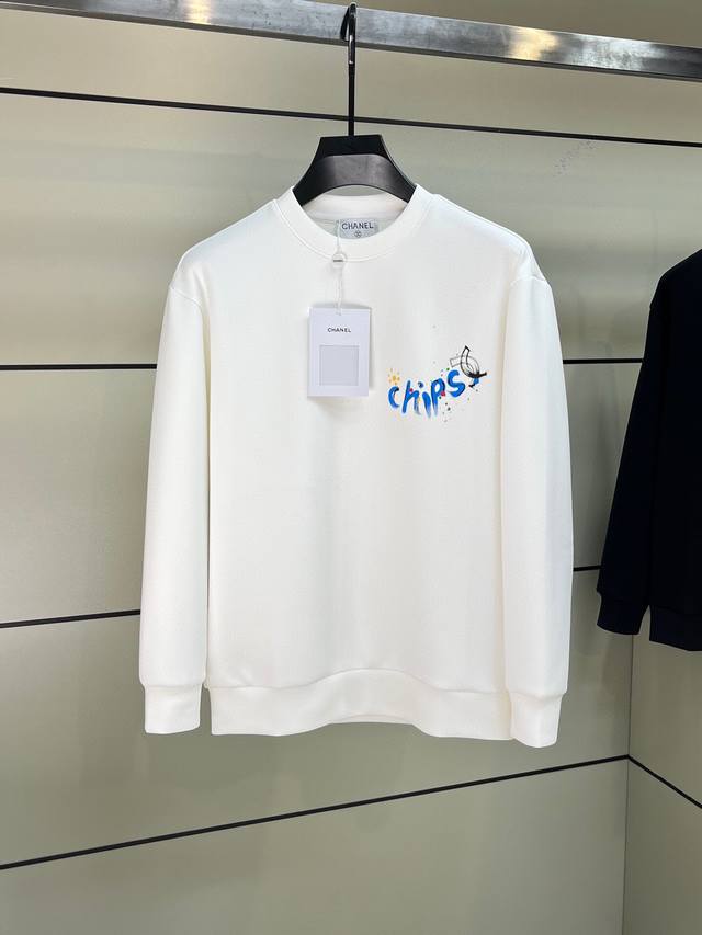 2025秋冬Cha小香经典字母印花系列套头运动卫衣 贸易公司渠道稀出，领先官网发售！香港洋行渠道货，纯正血统品质，原厂代工出品 精简的时尚感,感受英式风格的独特