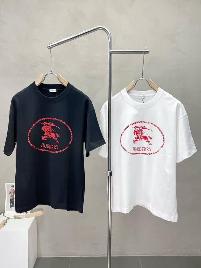 Burberry巴宝莉独家专供新款原单男士休闲春夏短袖 高端定制 高端版本 时尚百搭爆款进口面料 手感超柔软细腻 穿着亲肤舒适 高端精品 代工厂p精细做工 上身