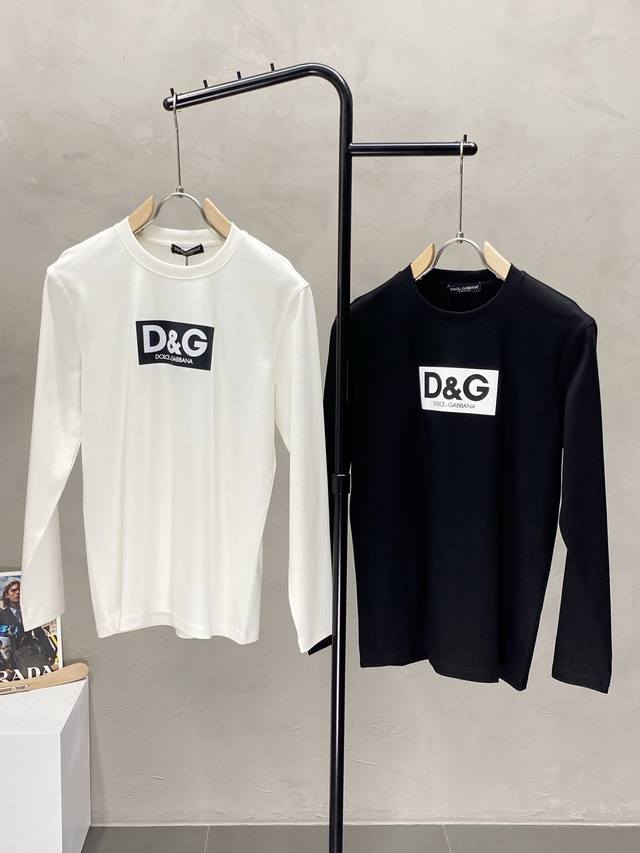 Dolce&Gabbana杜嘉班纳独家专供新款原单男士休闲长袖 高端定制 高端版本 时尚百搭爆款进口面料 手感超柔软细腻 穿着亲肤舒适 高端精品 代工厂p精细做