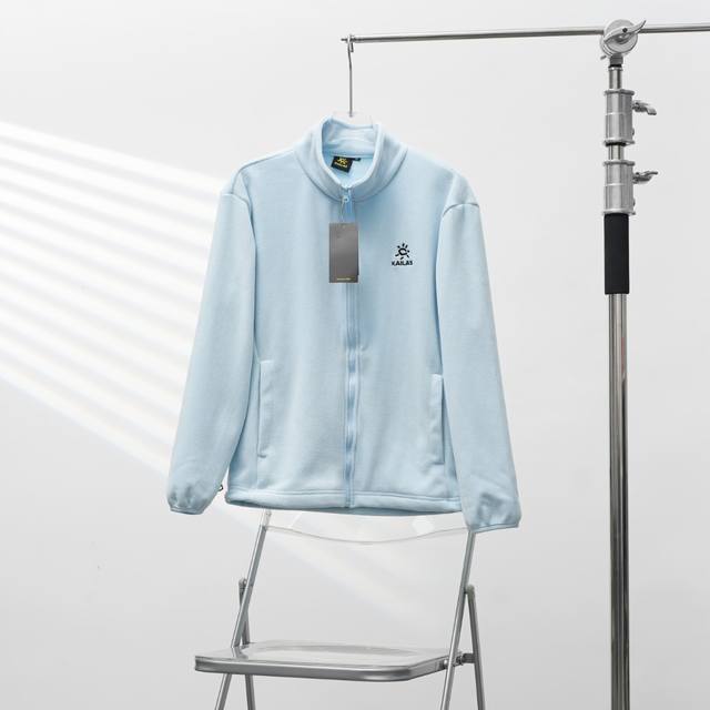 工厂p直供 Kailas丨凯乐石纯色抓绒内胆 配色：浅蓝色 尺码：S-Xxxl
