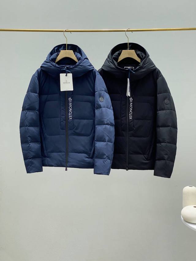顶级代购版本！25Fw冬季走秀新品， Moncler 蒙口 盟可睐 Fw25 Blavet 黑标 男士商务休闲羽绒服 游离于经典和现代之间， Blavet羽绒夹