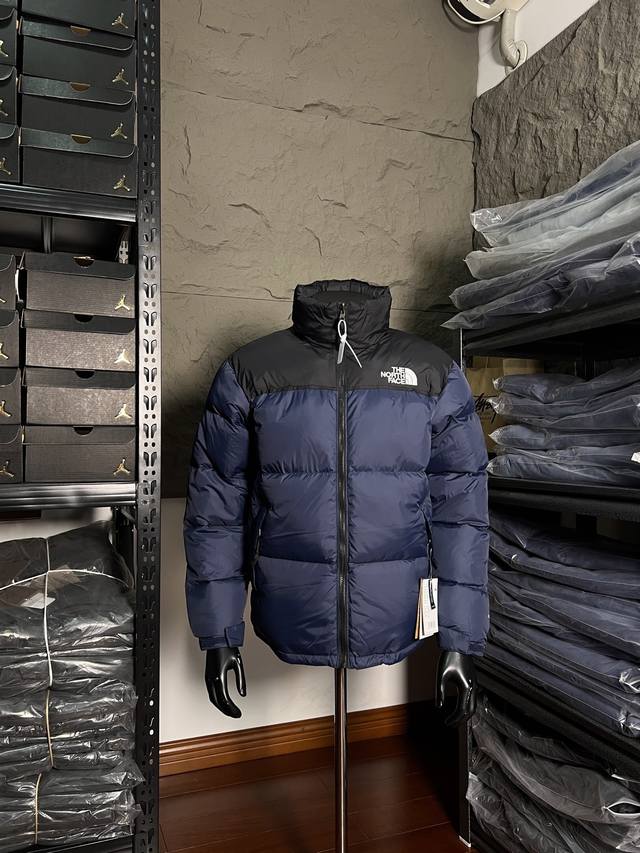 The North Face 1996北面羽绒服外套 美版700蓬 店内实拍 超级保暖 藏青色 尺码Xs-Xxl