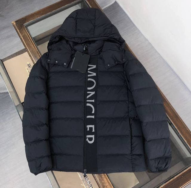 顶级版本 Moncler蒙口23Fw 最新款服、帽子可以随意取下、颜色：黑色 尺码：12345