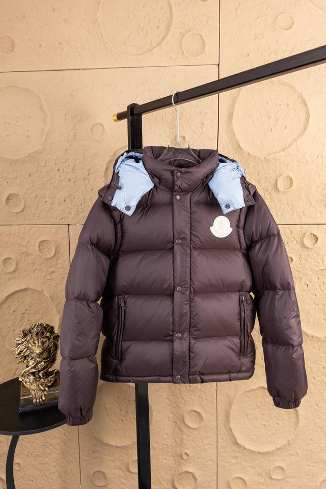 供 款号：Zz032 蒙口脱袖可拆卸二合一羽绒 顶级版本 填充90白鸭绒轻薄厚实 带Nfc芯片 区别市场外面砸价货 秋冬新款New