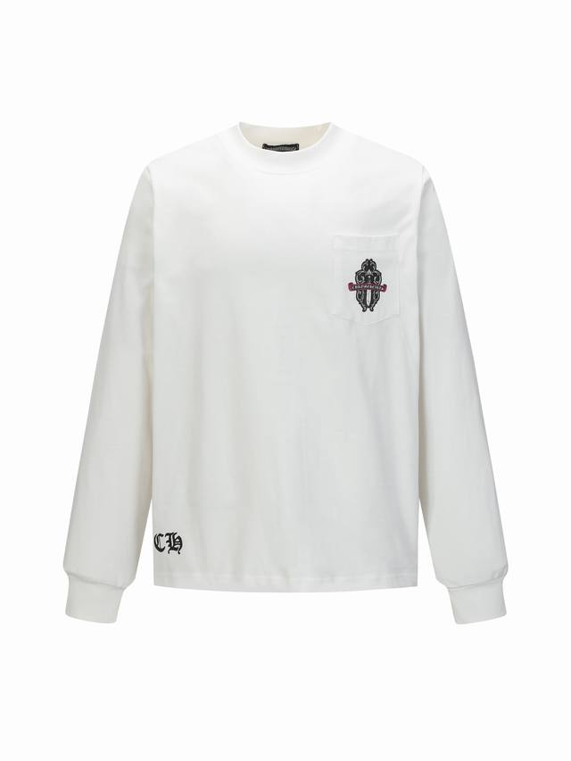 Come Hearts 克罗心绿色大宝剑印花长袖 秋冬王炸整体上身特彰显时尚和个性，情侣一起穿更是炸街王牌推荐T恤 颜色：黑色 白色 尺码：Xs-L