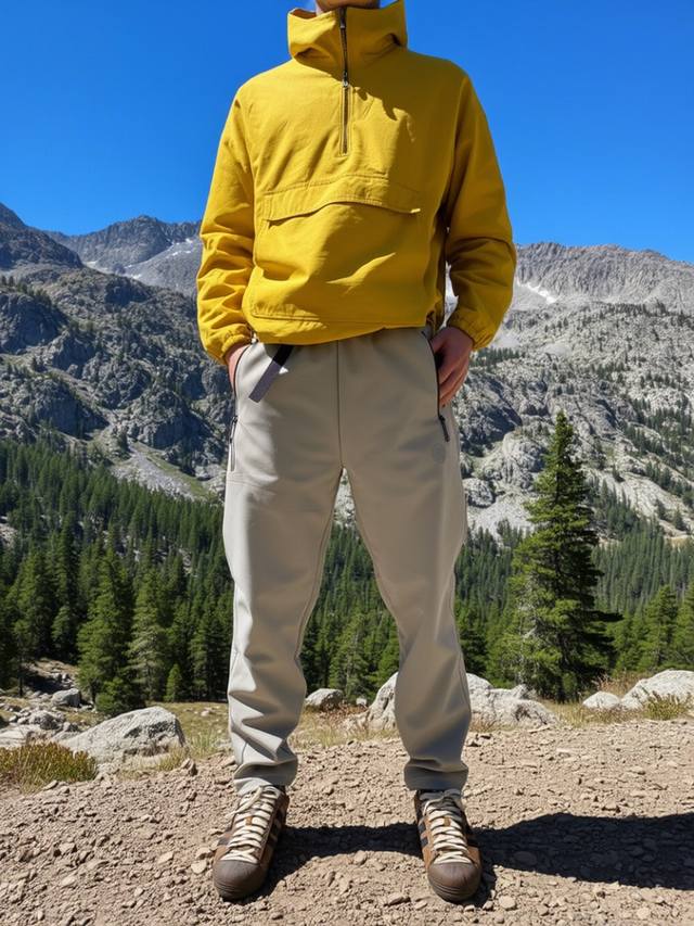 8126 Mammut猛犸象 Winterfield 山系户外登山防风防泼水抓绒保暖软壳休闲裤 ：源自瑞士百年户外传奇Mammut猛犸象，Winterfield