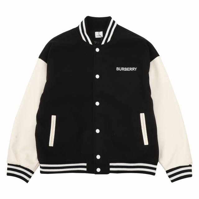 Burberry 巴宝莉 经典刺绣小熊Logo棒球服夹克外套 温馨提示：建议干洗，禁止机洗！ Size：Xs-L