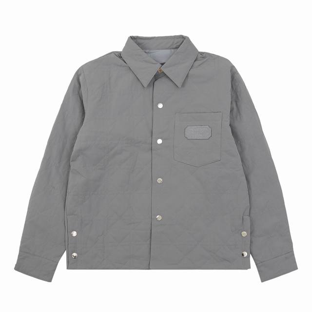Dior 迪奥 新款菱形格纹衬衫夹克 Size：Xs-L
