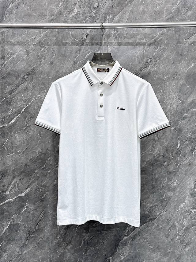 巴宝莉 高端货商务 白领 单位人士必入单品！ 休闲商务翻领短袖，科技面料，体感非常棒，手感顺滑质感很棒！弹性好，无任何束缚感，面料自带透气网孔，吸湿排汗，速干保