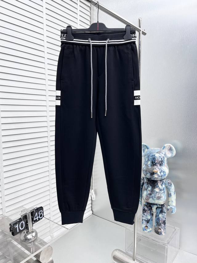 Moncle* 2025Ss秋冬新款休闲裤，品牌全新推出发售，选用进口原单面料，高端品质，精细做工，穿着休闲时尚、潮男必入单品 码数:M-3Xl