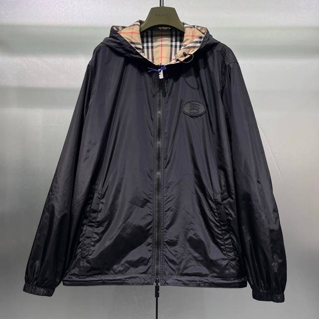 Bbr 新款限定战马徽章格纹双面穿外套 M-3Xl全码出货
