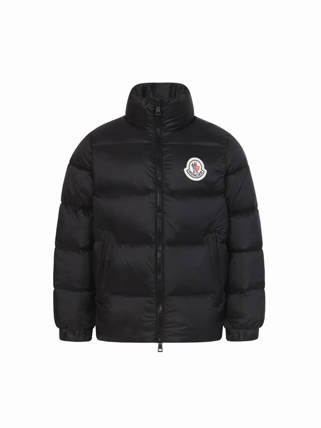 款号#S621 Moncler 蒙口Ss24 大Logo大标蒙口盟可睐贴标经典立领徽标羽绒服 全网独家版本，随意对比市面任何质量 面料采用原版一致客供面料 增加