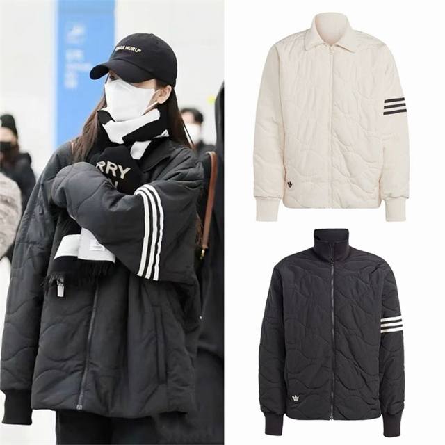 D928# 最高品质 Adidas三叶草外套 男女同款 情侣同款立领保暖拉链运动休闲 适合男女同款穿着拥有时尚的黑色和淡雅的绿色两种颜色选择，采用优质面料制成，