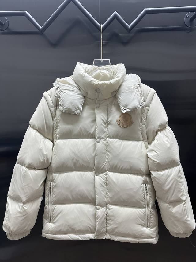 2025秋冬新款 Moncler蒙口盟可睐Avocette 可拆卸马甲羽绒服原版订制五金配件全进口原版定制欢迎对比绝对的高品质采用顶级95白鸭绒 超柔软充羽量蓬