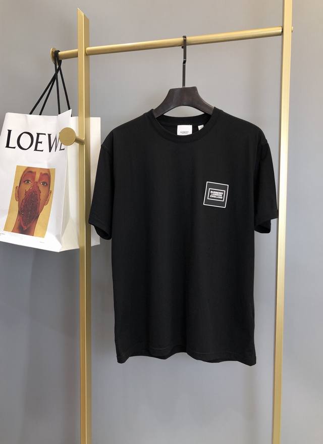 Bbr 20Ss新款短袖T恤 男女同款，臻选120S长绒棉主料 极致贴身体感 完美工艺品相 细节取胜，尺码：S-2Xl