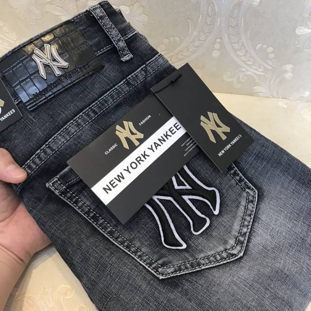 G*Uc 古奇 2680Ss春夏原版新款男士长款牛仔裤 时尚潮流韩版男士修身小脚牛仔裤～微弹力纯棉面料透气柔软！这个夏天最火热吸睛神器！款式新颖时尚独特！专柜尺