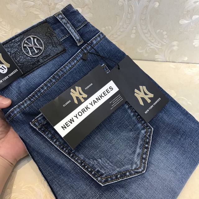 G*Uc 古奇 2680Ss春夏原版新款男士长款牛仔裤 时尚潮流韩版男士修身小脚牛仔裤～微弹力纯棉面料透气柔软！这个夏天最火热吸睛神器！款式新颖时尚独特！专柜尺