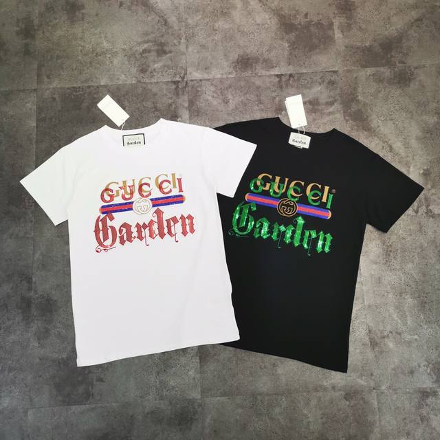 Gucci Garden系列佛罗伦萨限定款黑色亮片字母T 全世界都抢疯的限定版，连代购也没有我们齐！佛罗伦萨博物馆上的第一天就整个系列拿下，精心研发了近一个月！