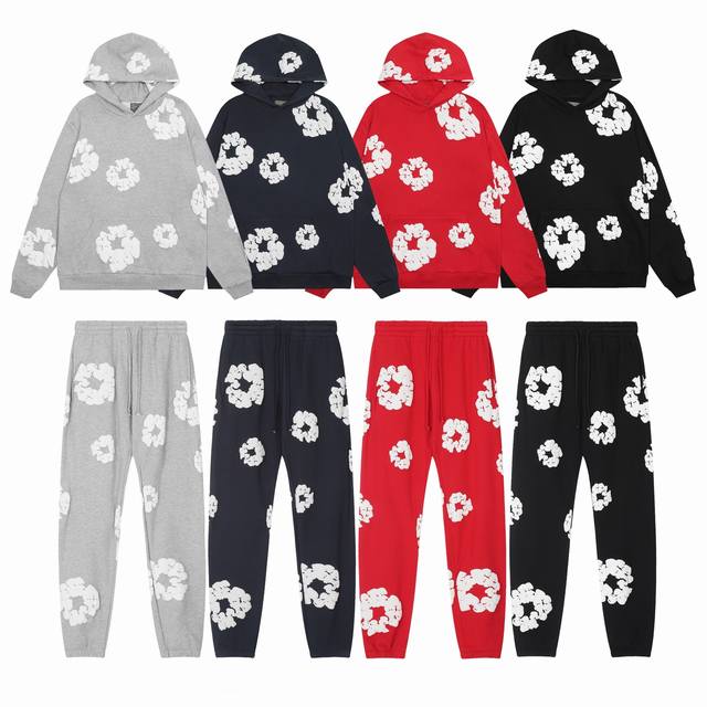 特批上衣 裤子50 一套110 套装# 现货530G粗针毛圈重磅大卫衣 细节对版 特p90上衣Dt-H707# 特p80裤子 Dt-p800 # 颜色 更新中