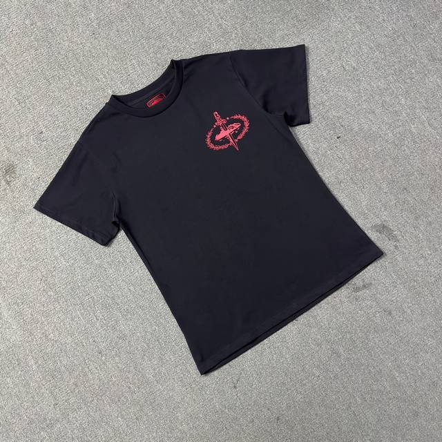 752# Corteiz 短袖 黑色 S M L Xl