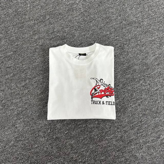 3261# Corteiz 新款短袖同步 白色 Xs-2Xl