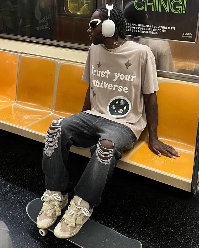 Bp-T110 # Broken planet Trust Your Universe T-Shirt 相信你的宇宙 发泡短袖 定制颜色 S~Xl