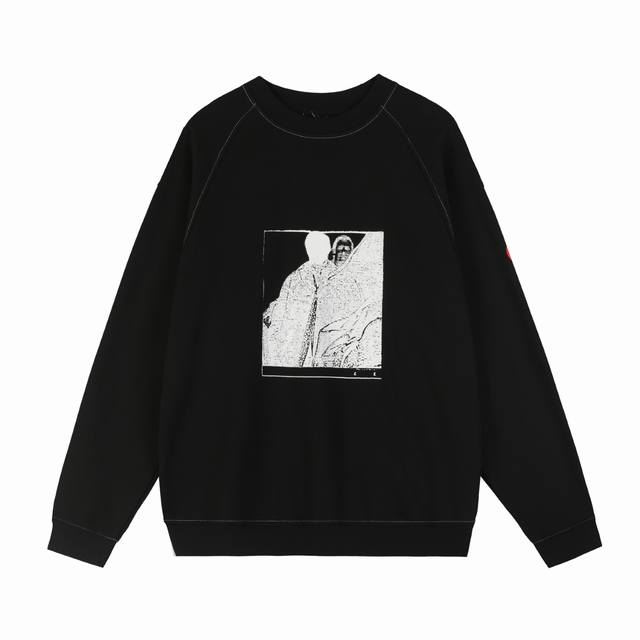 款号Q440 Life Cavempt 新款C.E日系潮牌圆领纯棉外搭卫衣情侣套头男女秋冬