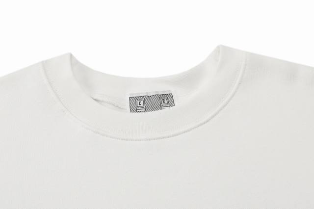 款号Q447 Cavempt 朋克风圆领卫衣