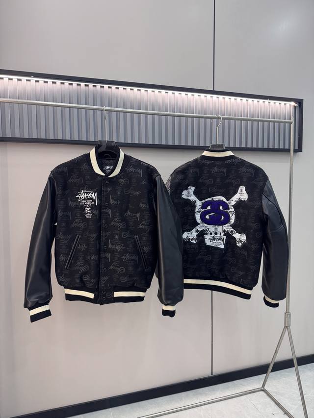 全网唯一复刻回馈价 Stussy 25Th Anniversary Varsity Jacket 棒球服 Stussy25周年全球限量2500件2006年产 此