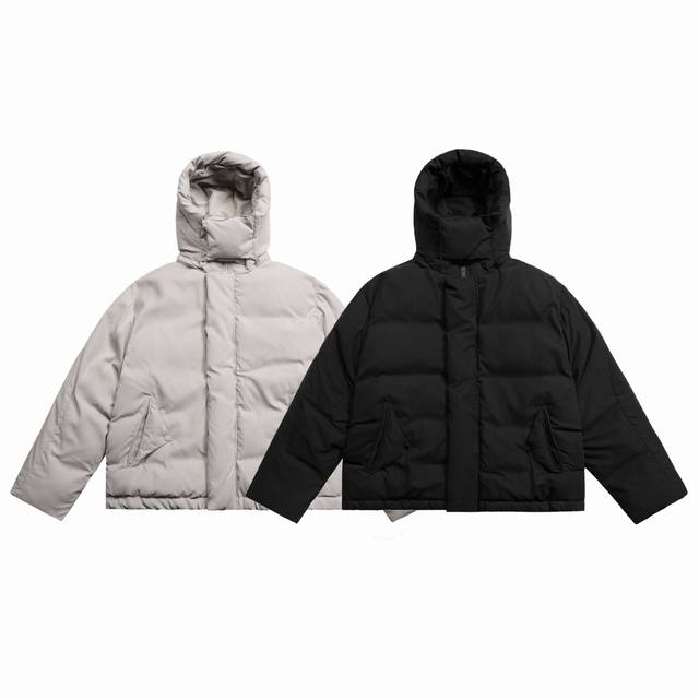 款号X31 平替款小众品牌Ep 拆卸连帽围玲水洗做旧面包羽绒服夹克 详情查看又拍相册尺寸表正品购买截图材质等...