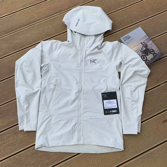 款号:D519 春秋款 隐秘灰实拍图 Arcteryx 始祖鸟 Gamma Lt Hoody男女款轻量保暖防风软壳 四色冲锋衣 顶级品质 纯原版本 对比Zp 全