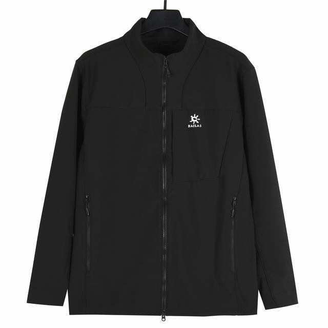 凯乐石Kailas M8 Ic 防风防泼水保暖透气立领舒适休闲 软壳衣 男款