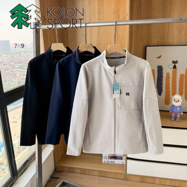 可隆新春秋款迪家同款高品质外套 原单级250 G-260 G纳米格四面高弹轻质吸排功能面料、吸汗快干科技，快速蒸发汗液，透气舒适 抗皱回弹后整技术，抗皱易打理，