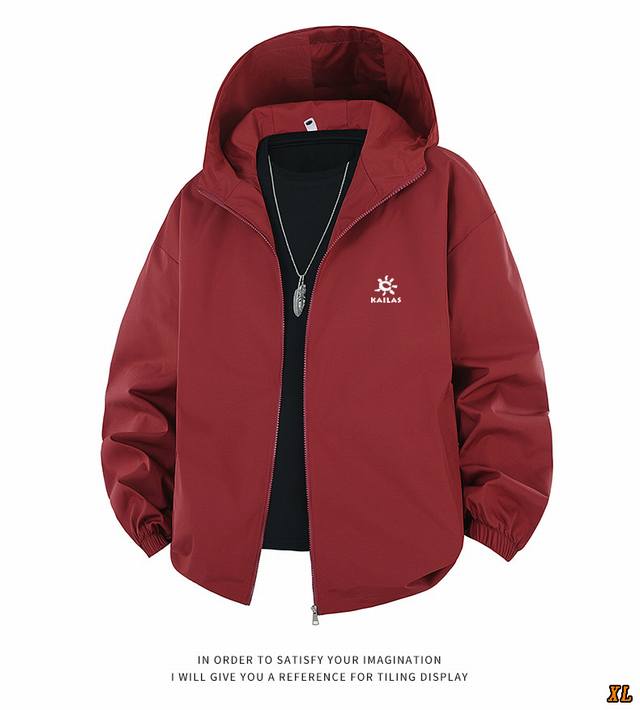 Kailas凯乐石 独家实拍上新秋季高品质连帽夹克外套潮牌冲锋衣风衣，本季主打，货源充足，放心主推，高端品质，经典设计，做工出色，经典百搭，上身效果极佳