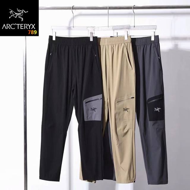 Arc'teryx 始祖鸟男士多口袋3D立体拼接防泼水速干户外长裤 3D立体裁剪，拼接！裤子的版型线条感，更加能修饰腿型，科技面料版型做工都极好韩国内部渠道的单