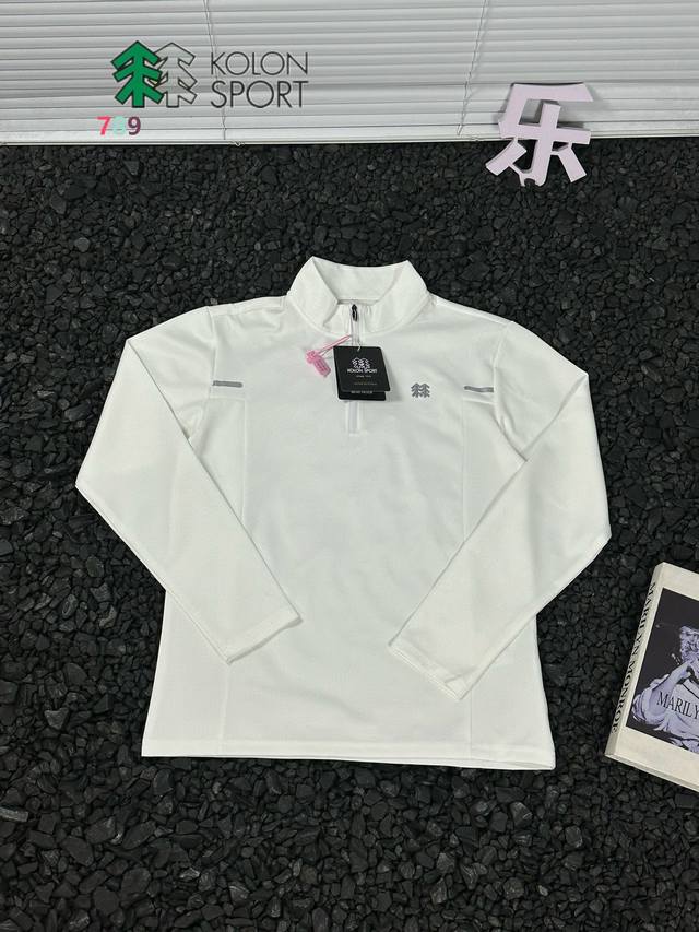 可隆 Kolon 秋冬系列户外运动骑行衣立领拉链男士套头长袖 柜子同步上新 品质好物！上身舒服无拘无束做工走线，工整整齐品质面料都很Ok 出汗也不会感受到丝毫的